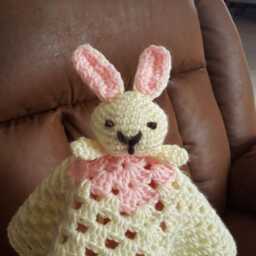 Handmade Crochet Lovey Toy - thumbnail 3