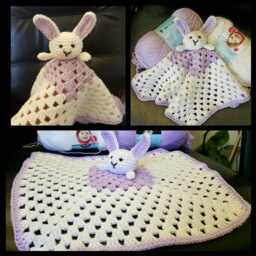 Handmade Crochet Lovey Toy - thumbnail 4