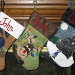Hummingbird Christmas Stocking - thumbnail 4