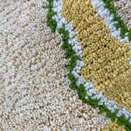 Yellow Custom Boujaad Rug Soft Wool Moroccan Berber Rug - thumbnail 4