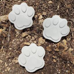 "Garden Critters, Paw Prints - Set Of 6, - 2""x2" - thumbnail 2