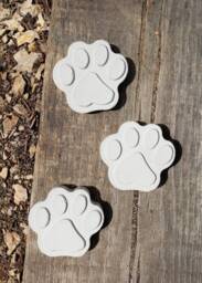 "Garden Critters, Paw Prints - Set Of 6, - 2""x2" - thumbnail 1