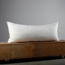 White Long Lumbar Pillow Cover - Pillowcase 14x36 Oversize Collection For Couch Cushions 0030 - thumbnail 3