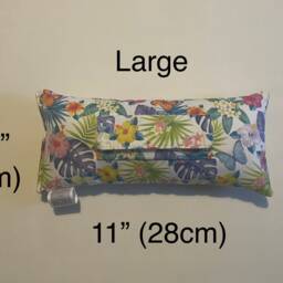 Butterfly Garden Large/Small Seatbelt Pillow Padded Medical Chemo Port Cushion Cancer Seat Belt Gift Travel - thumbnail 4