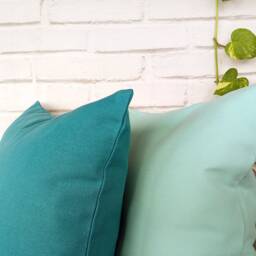 Fast Shipping/Turquoise Cotton Pillow Cover -3 Color Optional/Modern Scandinavian Home Decor/Pure Cotton Pillow Case/Housewarming Gift-1Pcs - thumbnail 3