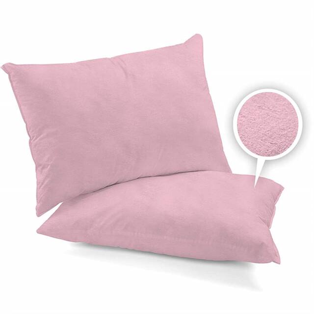 Flannelette Pair Of Pillowcase 100%brushed Cotton Thermal Soft Pillow Cover 6 Beautiful Colors Size 19 - image 1