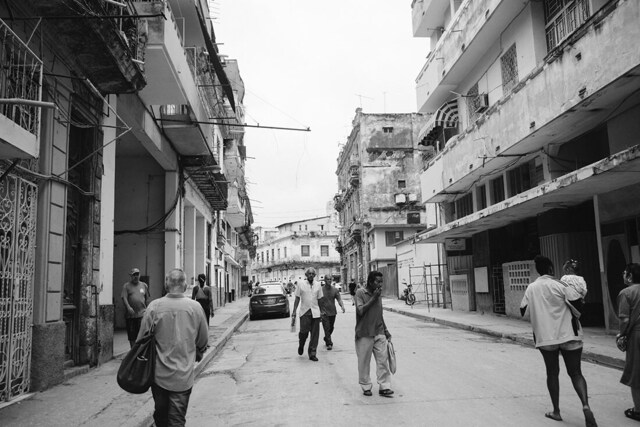 Fine Art Wall Print. Havana, Cuba. Street Life