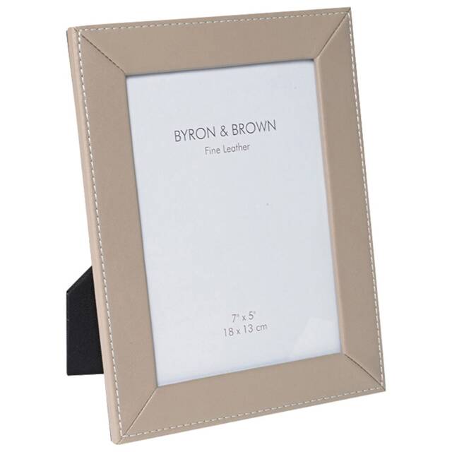 Personalised Slim Classic Leather Photo Frame - Genuine Leather, Premium Picture Frame, Luxury Handcrafted, New Home - image 1