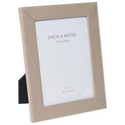 Personalised Slim Classic Leather Photo Frame - Genuine Leather, Premium Picture Frame, Luxury Handcrafted, New Home - thumbnail 1