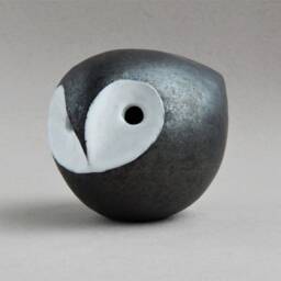 Owl-Whistle, Bird-Whistle, Ocarina, Ethnica, Folklore, White, Minimalism, Original Gift, Music, Art & Collecting, Ceramics Raku, Figurine - thumbnail 3