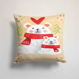 Festive Christmas Cushion Covers/Merry Pillow Cover/Cute Snowman Case Decoration/Christmas Sofa Case/Christmas Gift - thumbnail 4