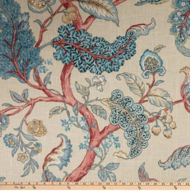 "Pair 25 Or 50"" Wide P Kaufman Ravello Rod Panels Drapes Cafe Curtains 24 84 96 108 120 132" - image 1