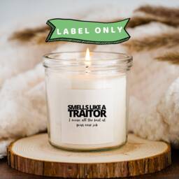 Leaving Gift Work Colleague Candle Sticker Stickers For Her Boss Candles Label - thumbnail 3