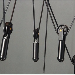5-Caged Lights Spider Chandelier Pendant Light Octopus Industrial Chandelier Lighting Modern Lighting Hanging Pendants - thumbnail 3