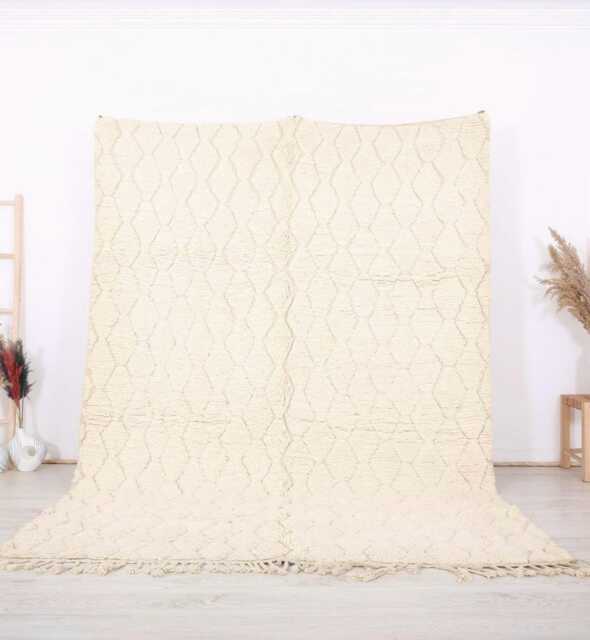 Handmade Beni Ourain Wool Rug - Customizable & Unique, Custom Moroccan Rug, Rug, Berber Rug - image 1