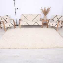 Handmade Beni Ourain Wool Rug - Customizable & Unique, Custom Moroccan Rug, Rug, Berber Rug - thumbnail 2