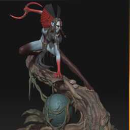 Varang - Avatar 3D Printed Figure 110 Scale - thumbnail 3