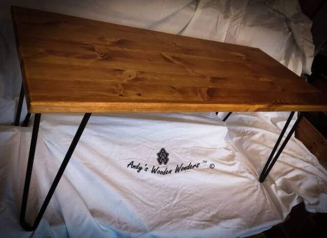Bespoke Coffee Table, Hairpin Legs, Reclaimed Wood. Made-To-Order - image 1