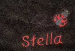 Ladybird - Bubble Baby Blanket Embroidered Personalised 95cm X 75cm Ladybug