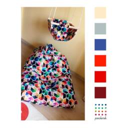 Large Bean Bag, Bean Bag , Bean Chair, Large Bean Bag, Adult Bag-Teen/Child, Pouf, Gift, Colourfully - thumbnail 3