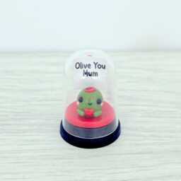 Kawaii Olive Clay Ornament, Unique Mum Gift - thumbnail 4