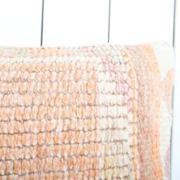 Vintage Turkish Kilim Lumbar Pillow Cover 12x24 Inch, Handmade - thumbnail 3