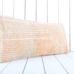 Vintage Turkish Kilim Lumbar Pillow Cover 12x24 Inch, Handmade - thumbnail 2