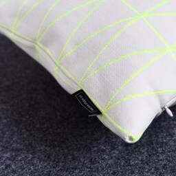 Maharam Bright Angle By Scholten & Baijings 466331-001 Neon Pillow Cover - thumbnail 2