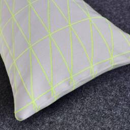Maharam Bright Angle By Scholten & Baijings 466331-001 Neon Pillow Cover - thumbnail 3