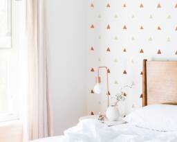 Triangle Wall Decals - Nursery Decals, Geometric Decor, Kids Room Art, Peel-And-Stick Stickers - thumbnail 1