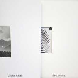 "Matte White Wooden Photo Frame 18x18"" For 8x8" - thumbnail 3