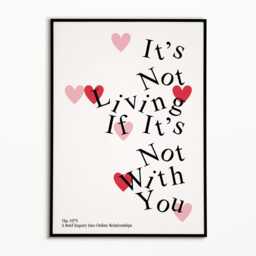 The 1975 Inspired Print Indie Rock Music Poster - thumbnail 3
