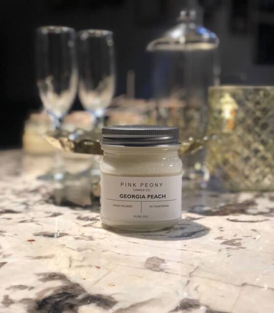 Georgia Peach Soy Candle - image 1
