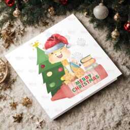 Personalised Kids Christmas Decoration - Grandson Santa Gift Custom Bauble For Boys Stocking Filler Eve Box - thumbnail 2
