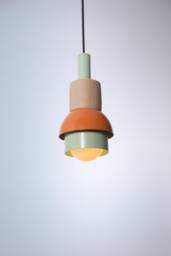 Handmade Colorful Macaron Pendant Light Coffee Lighting