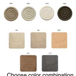 stoneware Ceramic Link Chain Wall Hanging Nomadic Sculpture - thumbnail 4