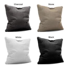 Twitch Hare Cushion, Black & White Pillow, Soft Furnishings, Home Decor, Art For The - thumbnail 3