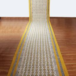Hand Block Print Cotton Carpet Bohemian Runner Living Room Rug Stair Runner Handwoven Kitchen 3x10 5x10 4x20 Ft - thumbnail 2