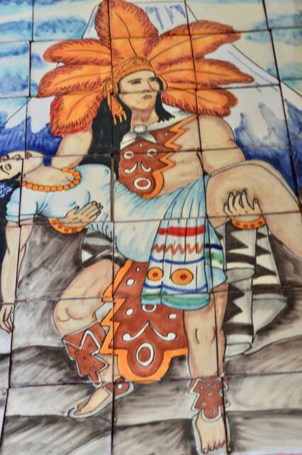 35 Pieces Mexican Tile Wall Mural - image 1