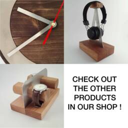 Wooden Edison Lamp - Oak Wood, Industrial Design - thumbnail 4
