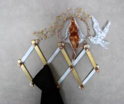 Jerusalem Israel Pigeon Peace Angel Rack Ooak - thumbnail 4