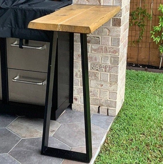 Sofa Table Legs, Entryway Console Bar Height Counter Furniture Breakfast Set Of 2 - image 1