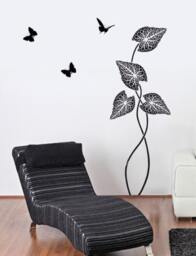 Large Stencil Tropical Plant - Wall Stencils For Easy Decor Better Than Wall Decals - thumbnail 2