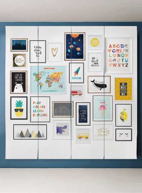 Kids Frames Extra Large Wallpaper Mural Peel & Stick Or Unpasted Wall Art - image 1