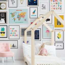 Kids Frames Extra Large Wallpaper Mural Peel & Stick Or Unpasted Wall Art - thumbnail 2