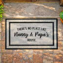 Customized Nanny & Granddad Doormat - Personalize Your Welcome Home - thumbnail 4