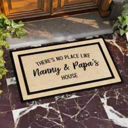 Customized Nanny & Granddad Doormat - Personalize Your Welcome Home - thumbnail 2