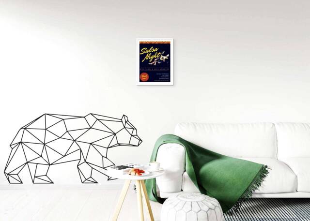 Polar Bear Wall Decal, Vynil Sticker Wallart, Home Decoration, Nursery Stickers - image 1