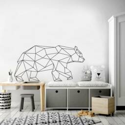 Polar Bear Wall Decal, Vynil Sticker Wallart, Home Decoration, Nursery Stickers - thumbnail 2