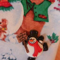 Snow For Sale Christmas Stocking - thumbnail 4
